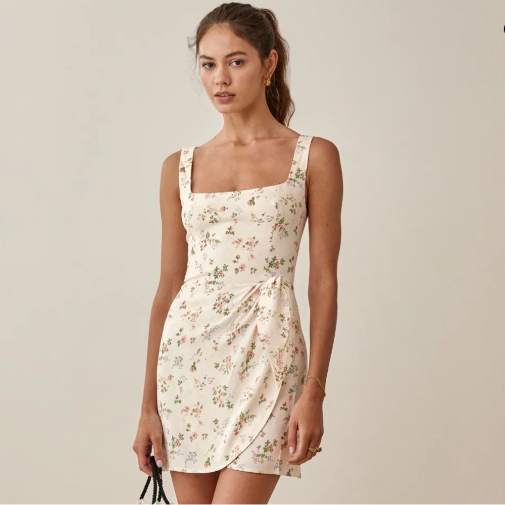 Reformation Hedy Dress, Size 2, color carine, new with tags